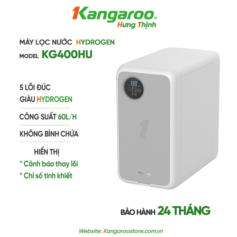 Máy lọc nước Hydrogen Kangaroo KG400HU